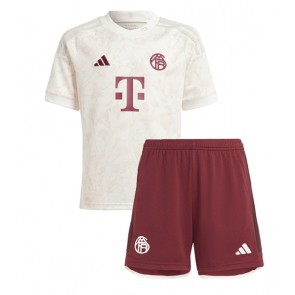 Bayern Munich Replika Babytøj Tredje sæt Børn 2023-24 Kortærmet (+ Korte bukser)
